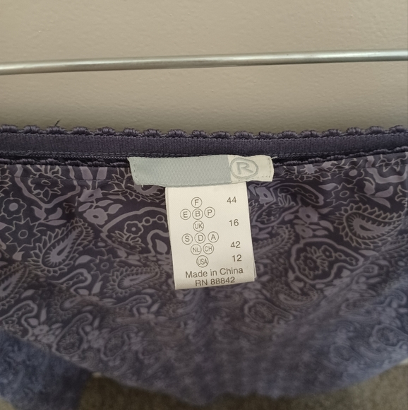 R purple skirt size 12 - Picture 2 of 2